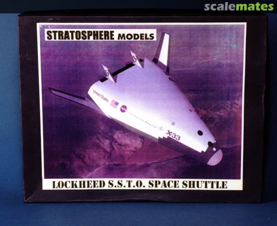Boxart Lockheed S.S.T.O. Space Shuttle  Stratosphere Models