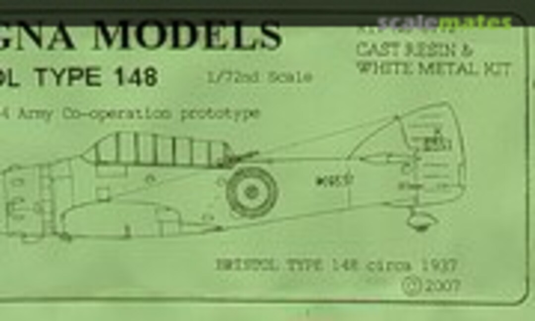 1:72 Bristol Type 148 (Magna Models 8772) 8772