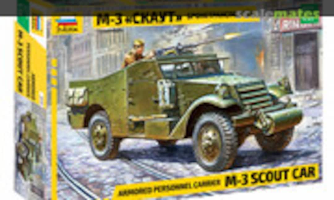 1:35 M3 Scout Car (Zvezda 3519)