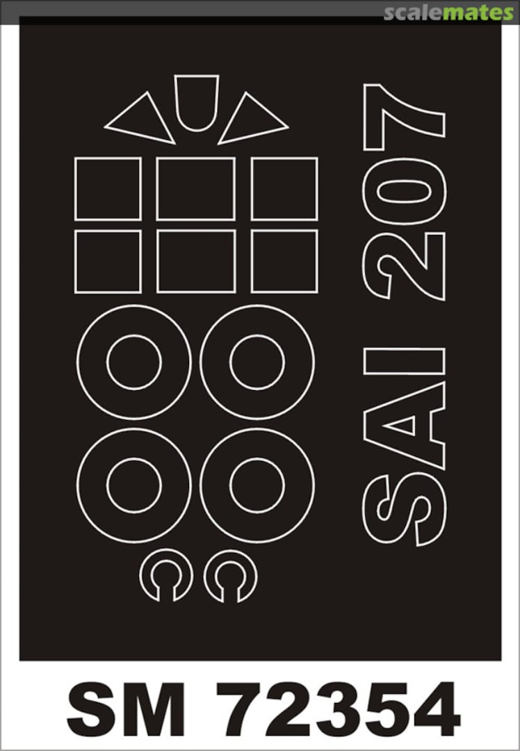 Boxart Ambrosini SAI.207 SM72354 Montex Boxart Ambrosini SAI.207 SM72354 Montex