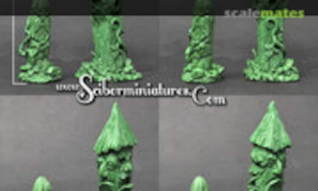 No Objective markers Slavic Gods (2 pcs) (Scibor Monsterous Miniatures OM0002) OM0002