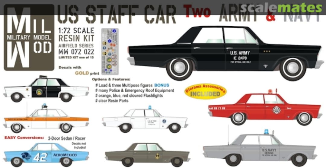 Boxart US Staff Car Two Army & Navy MM000022 Mil Mod Boxart US Staff Car Two Army & Navy MM000022 Mil Mod