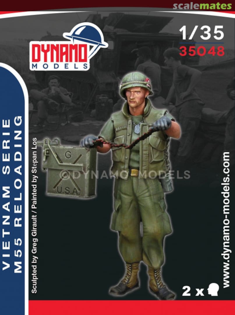 Boxart Vietnam - M55 Reloading 35048 Dynamo Models Boxart Vietnam - M55 Reloading 35048 Dynamo Models