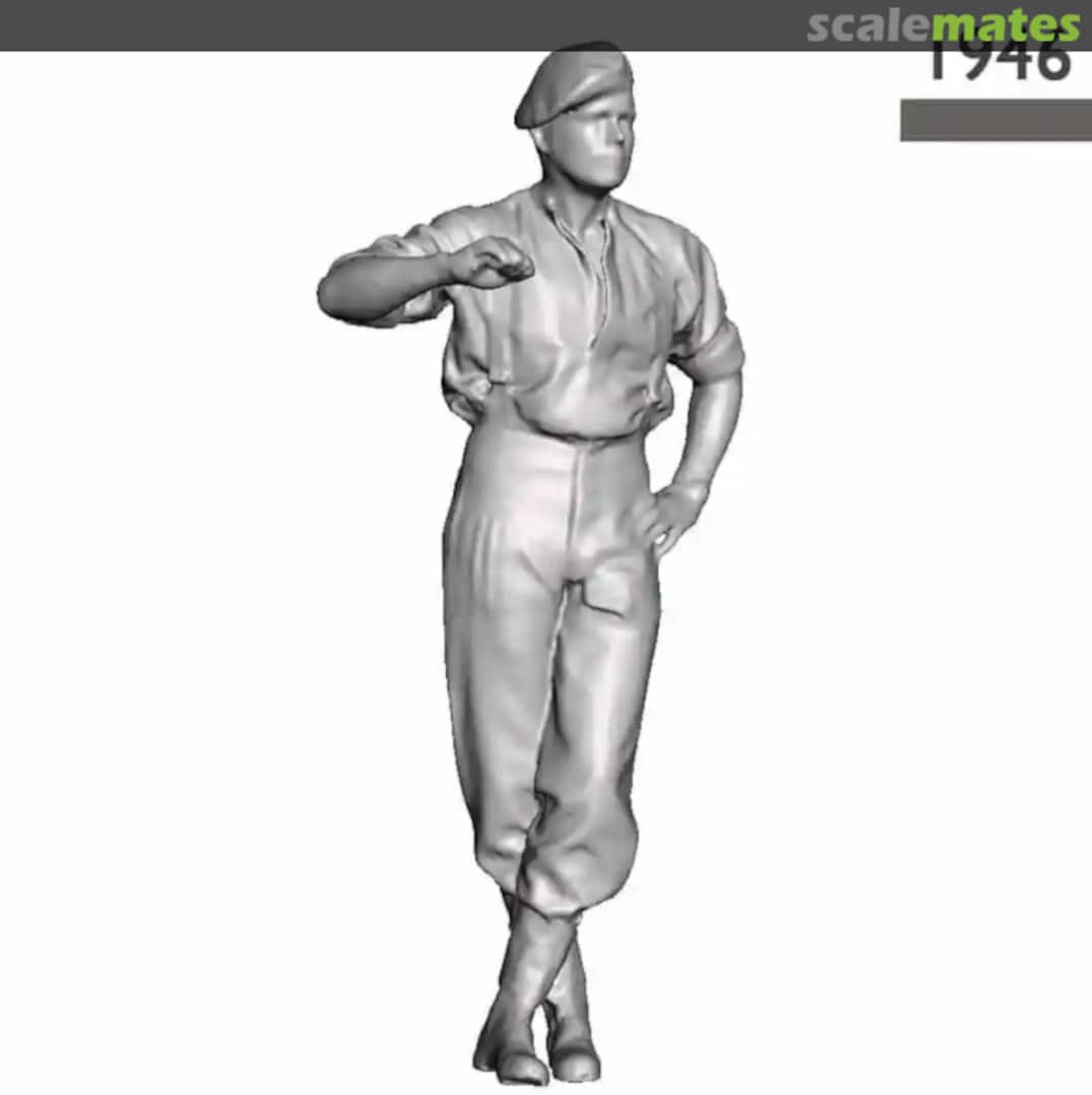 Boxart British Infantry leaning 1946-076 Modelu Boxart British Infantry leaning 1946-076 Modelu