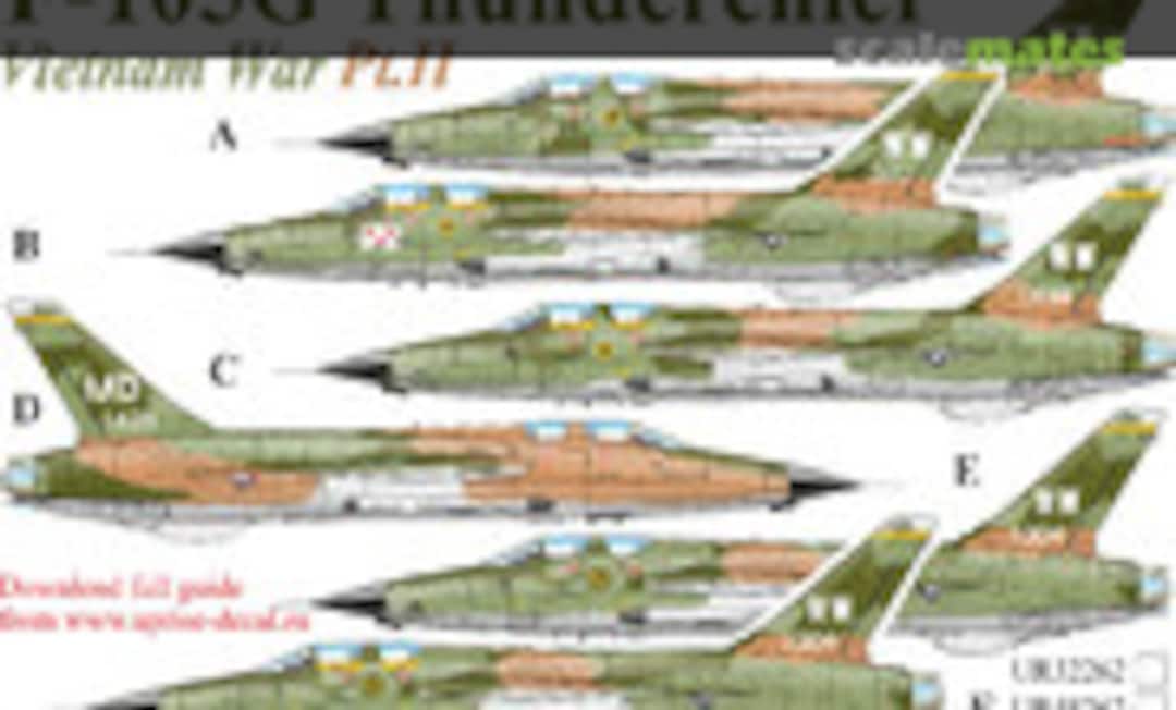 1:32 F-105G Thunderchief (UpRise Decal UR32262) UR32262