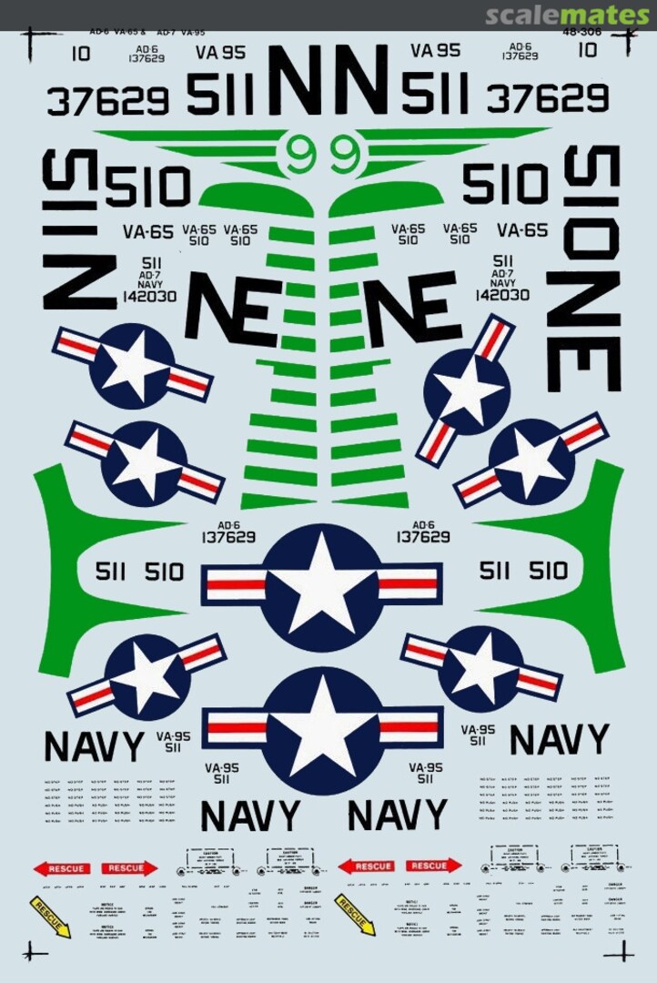 Boxart AD-6 & AD-7 48-306 SuperScale International Boxart AD-6 & AD-7 48-306 SuperScale International