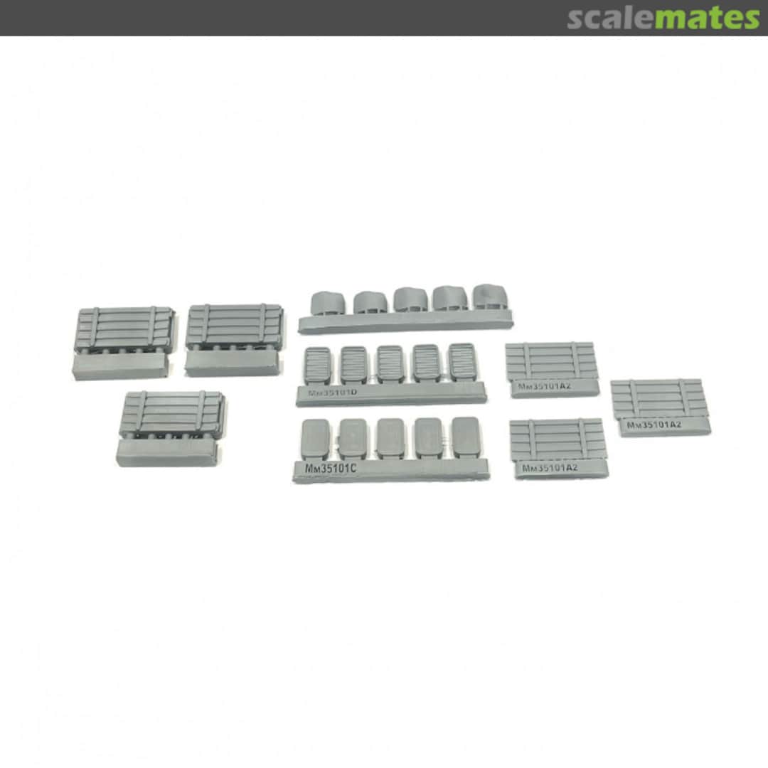 Boxart Ammo box 23/30 mm open with zinc MM35101 Major Models Boxart Ammo box 23/30 mm open with zinc MM35101 Major Models