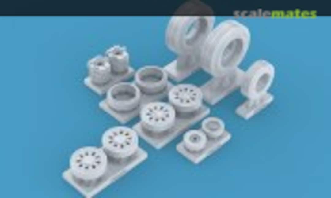 1:32 F-35A/B Wheels Set (IW Scale Models IW320068) IW320068