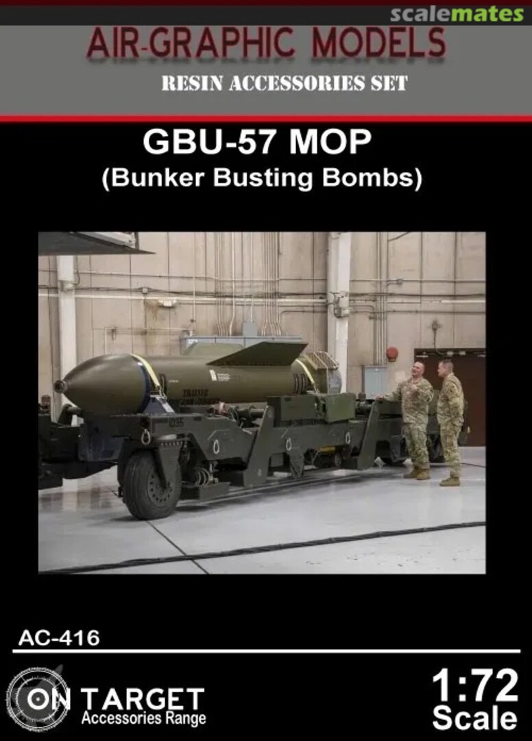 Boxart GBU-57 MOP AC-416 Air-Graphics Models Boxart GBU-57 MOP AC-416 Air-Graphics Models