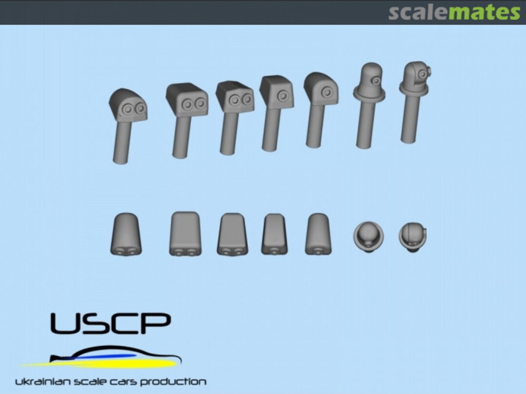 Boxart Windshield washer nozzles set 24A121 USCP Boxart Windshield washer nozzles set 24A121 USCP