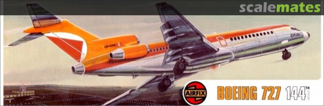 Boxart Boeing 727 R-SKP01 Airfix Boxart Boeing 727 R-SKP01 Airfix