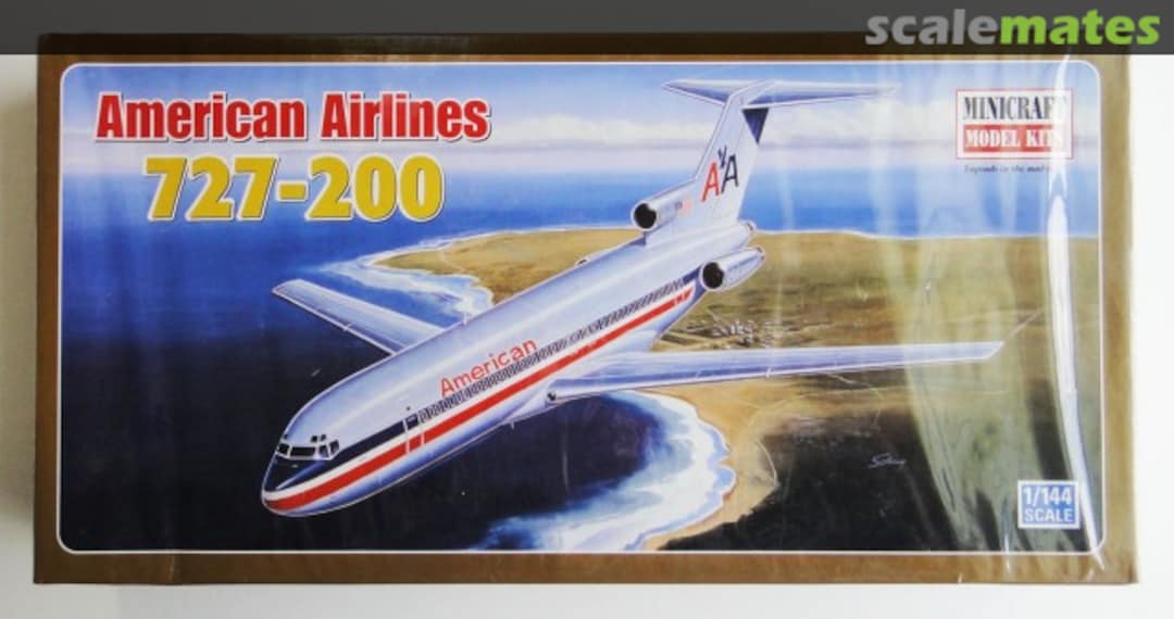 Boxart Boeing 727-200 14512 Minicraft Model Kits Boxart Boeing 727-200 14512 Minicraft Model Kits