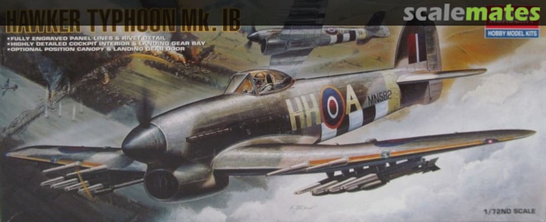 Boxart Hawker Typhoon Mk. IB 1664 Academy Boxart Hawker Typhoon Mk. IB 1664 Academy