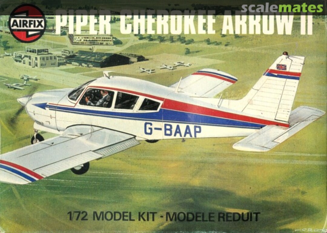 Boxart Piper Cherokee Arrow II 61060-7 Airfix Boxart Piper Cherokee Arrow II 61060-7 Airfix