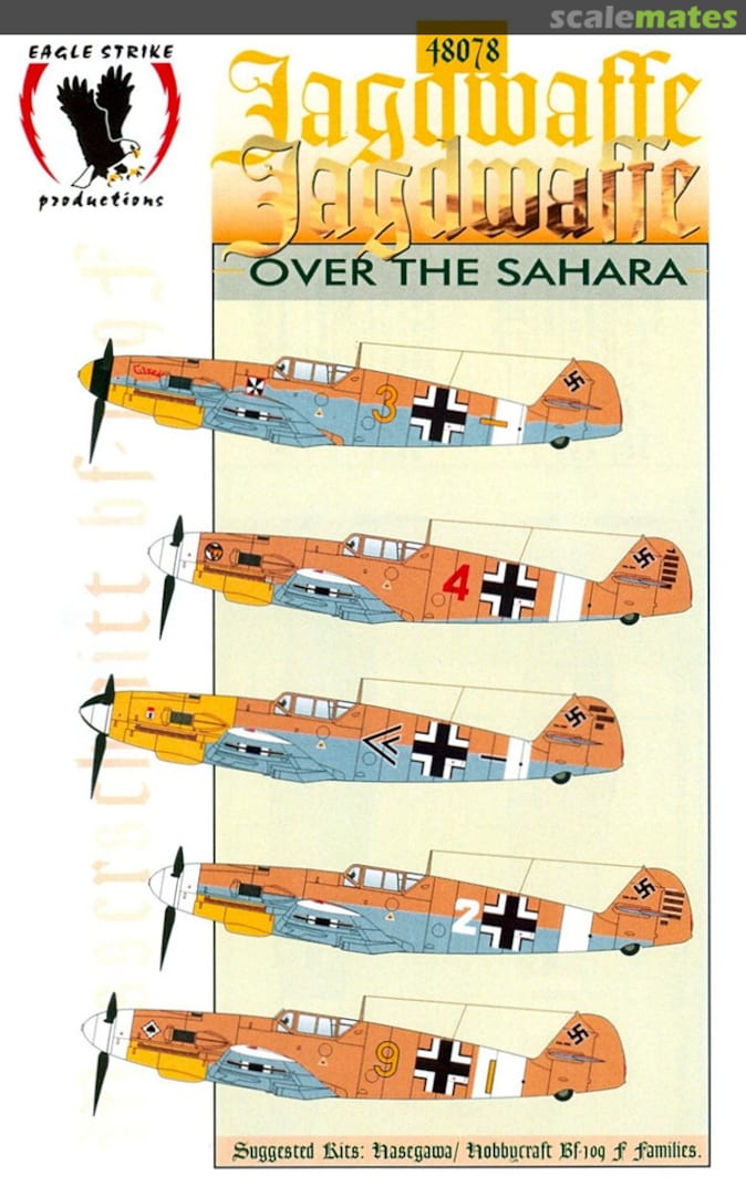 Boxart Jagdwaffe Over the Sahara 48078 Eagle Strike Productions Boxart Jagdwaffe Over the Sahara 48078 Eagle Strike Productions