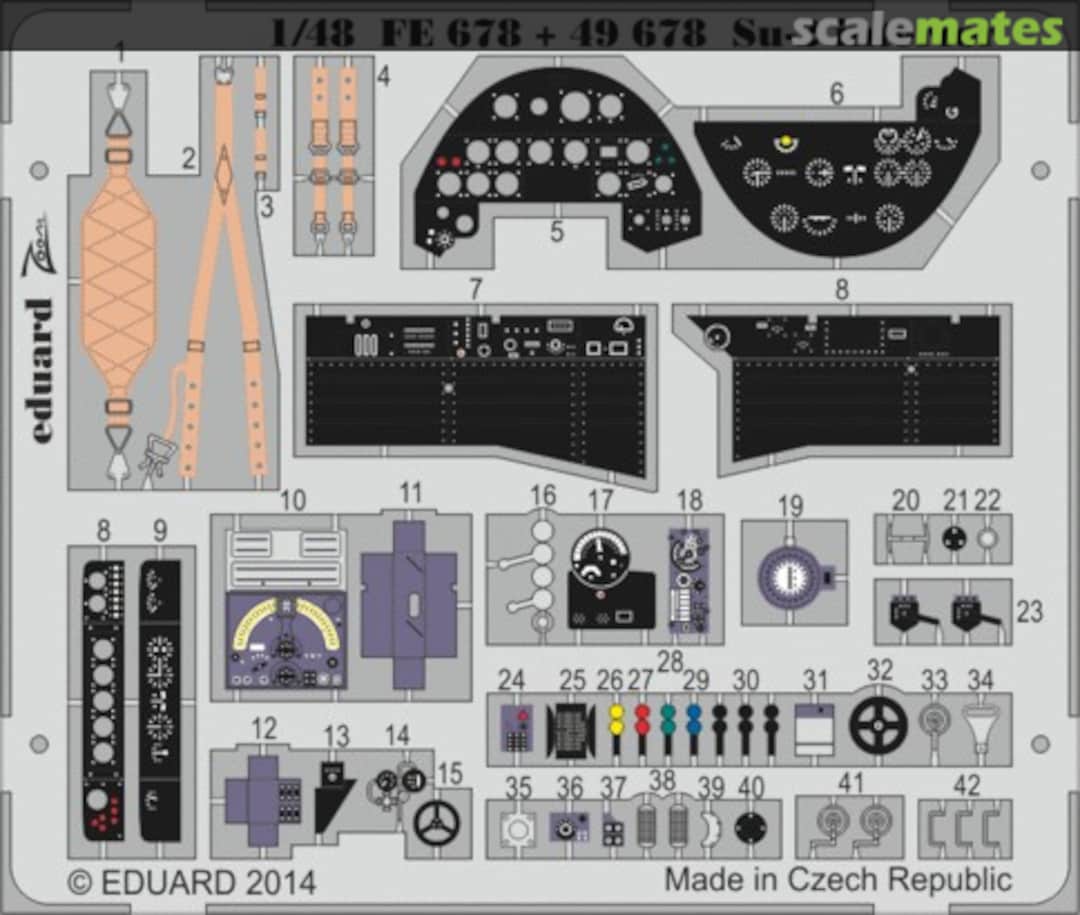 Boxart Su-2 interior S. A. FE678 Eduard Boxart Su-2 interior S. A. FE678 Eduard