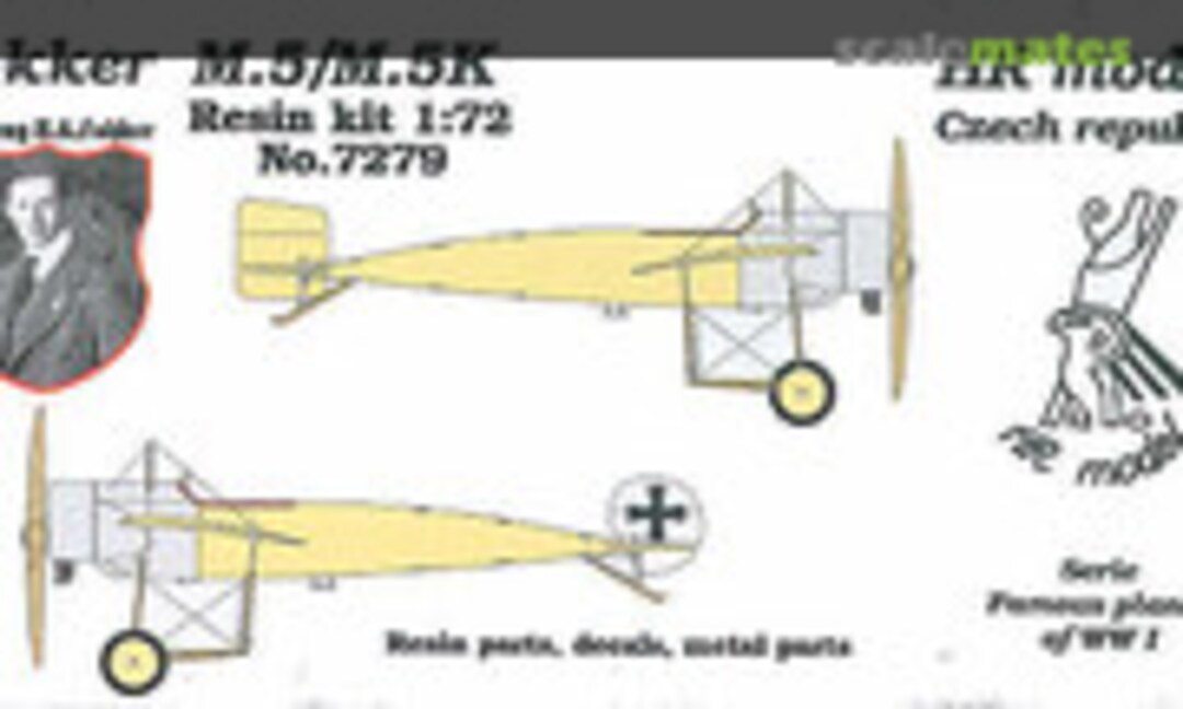 1:72 Fokker M.5/M.5K (HR Model 7279) 7279