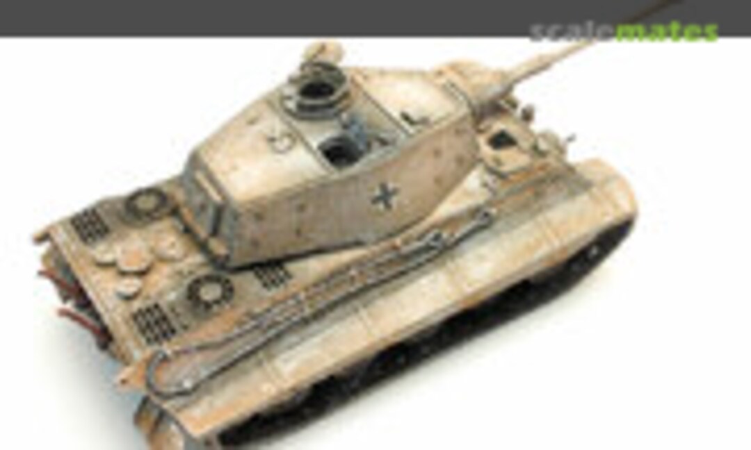 1:87 Pz.Kpfw. VI Tiger II (Henschel) with Zimmerit, Winter (Artitec 38719-WY)