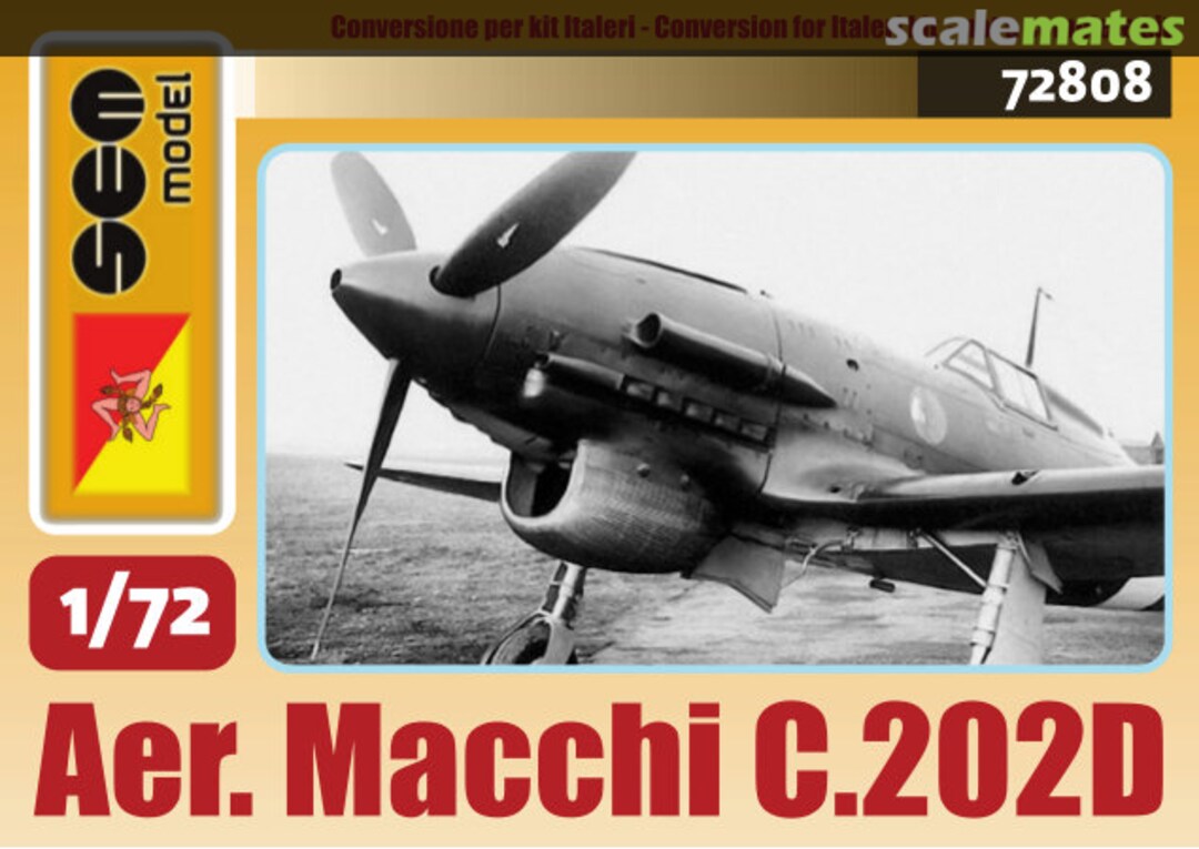 Boxart Aermacchi C.202D 72808 Sem Model Boxart Aermacchi C.202D 72808 Sem Model