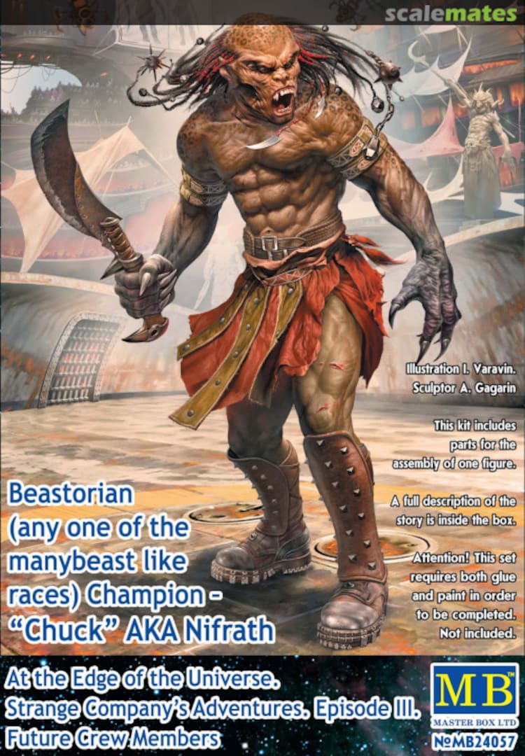 Boxart Beastorian Champion – "Chuck" AKA Nifrath MB24057 Master Box