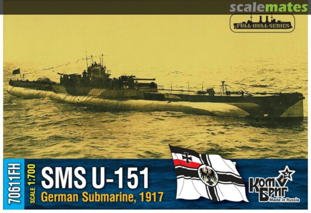 Boxart SMS U-151 - 1917 70611FH Combrig Boxart SMS U-151 - 1917 70611FH Combrig