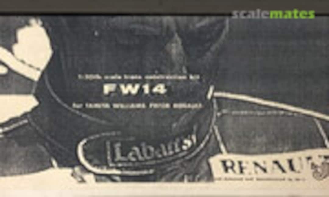 1:20 Williams FW14 Trans Kit (Be-J )