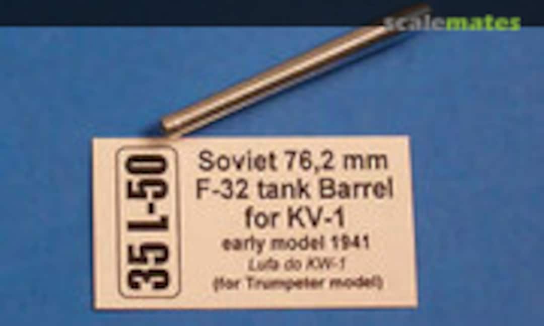 1:35 Soviet 76,2mm F-32 Tank Barrel for KV-1 (Aber 35L50) 35L50