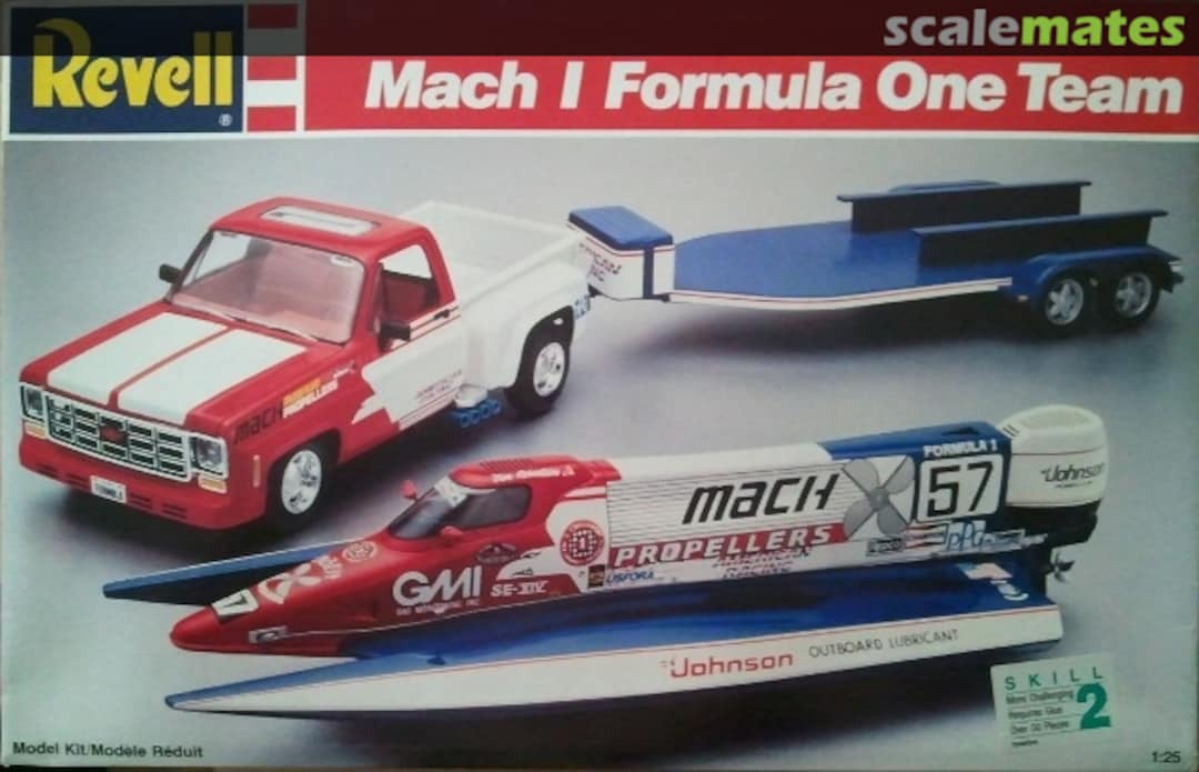 Boxart Mach I Formula One Team 7240 Revell Boxart Mach I Formula One Team 7240 Revell