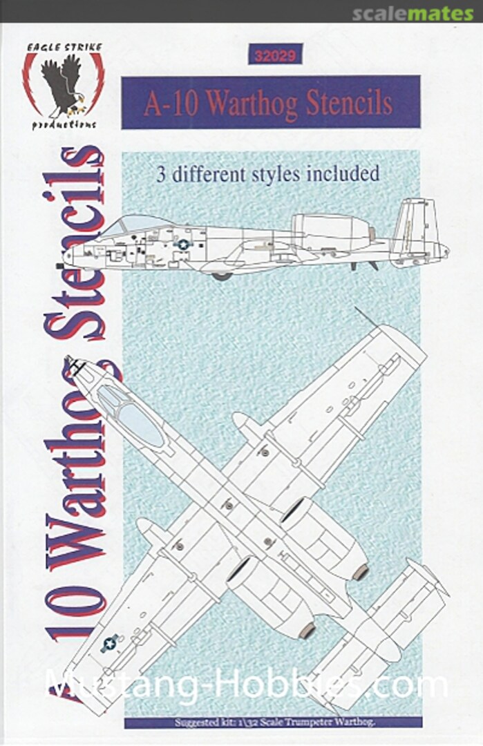 Boxart A-10 Warthog Stencils 32029 Eagle Strike Productions Boxart A-10 Warthog Stencils 32029 Eagle Strike Productions