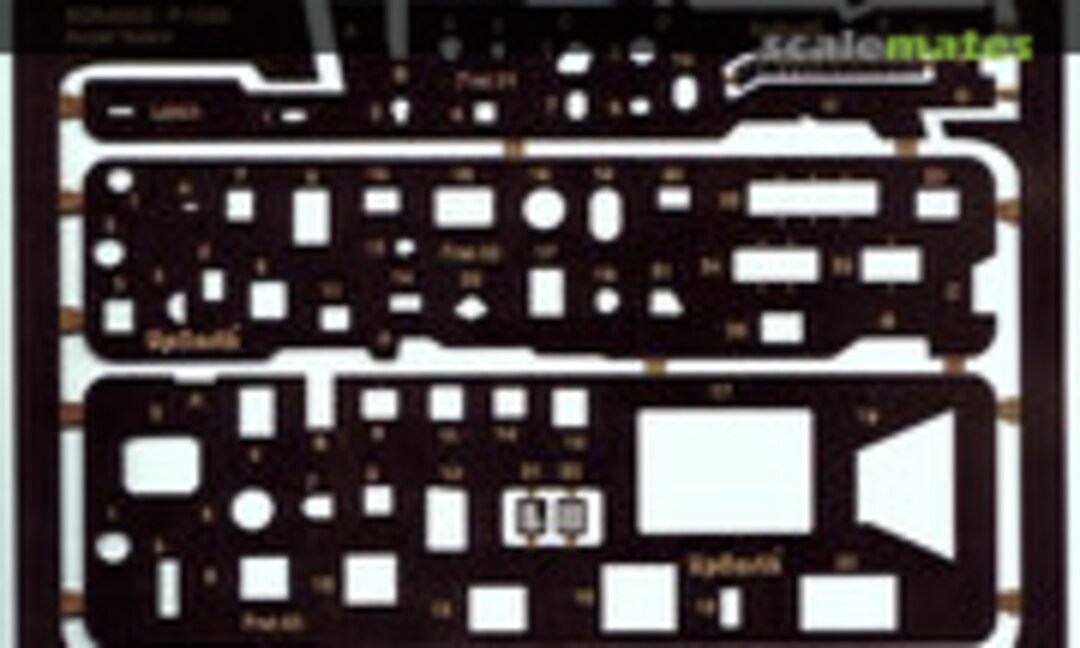 1:48 NA F-100D scribing pattern tool (Monogram) (UpNorth SCR48002) SCR48002
