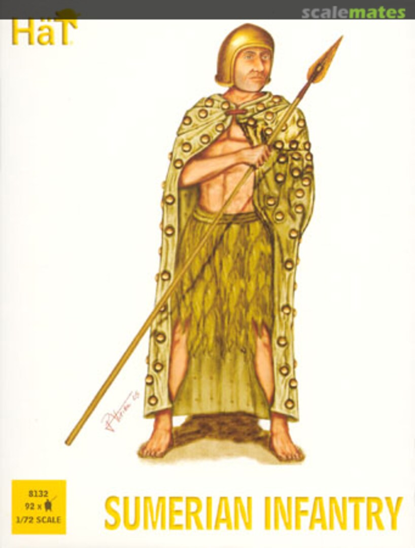 Boxart Sumerian Infantry 8132 HäT Boxart Sumerian Infantry 8132 HäT