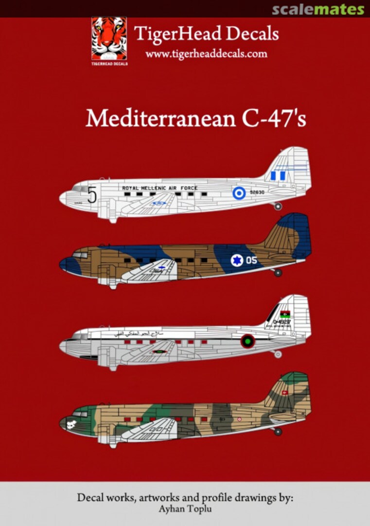 Boxart Mediterranean C-47's 72006 Tigerhead Models Boxart Mediterranean C-47's 72006 Tigerhead Models