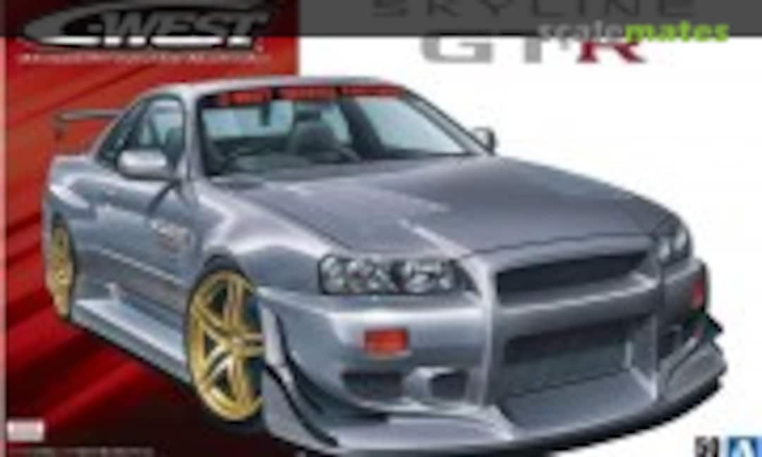 1:24 C-WEST Skyline GT-R (Aoshima 055427)