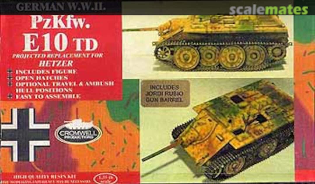 Boxart Pz.Kpfw. E10 TD  Cromwell Models
