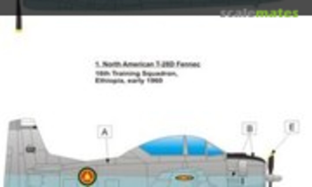 1:72 North-American T-28D Fennec over Ethiopia (LF Models C72170) C72170