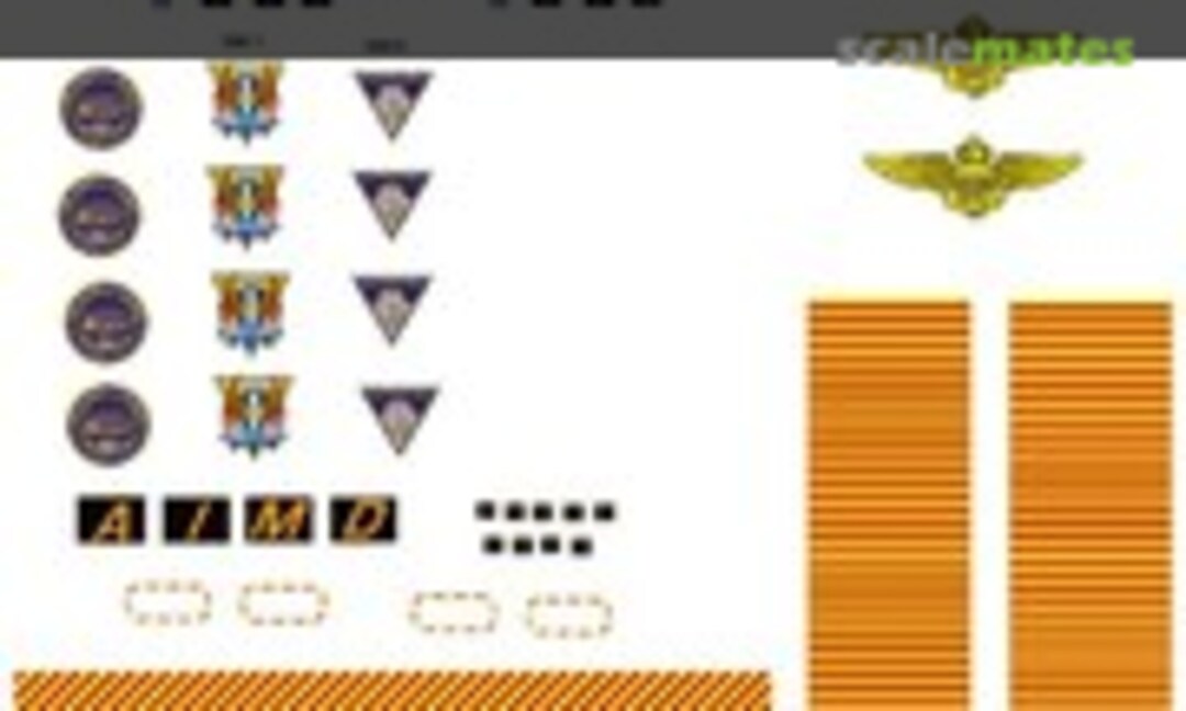 1:350 USS Harry S. Truman CVN-75 Hangar Bay Decal Set (David's Scale Models CVN-75-HB-350) CVN-75-HB-350