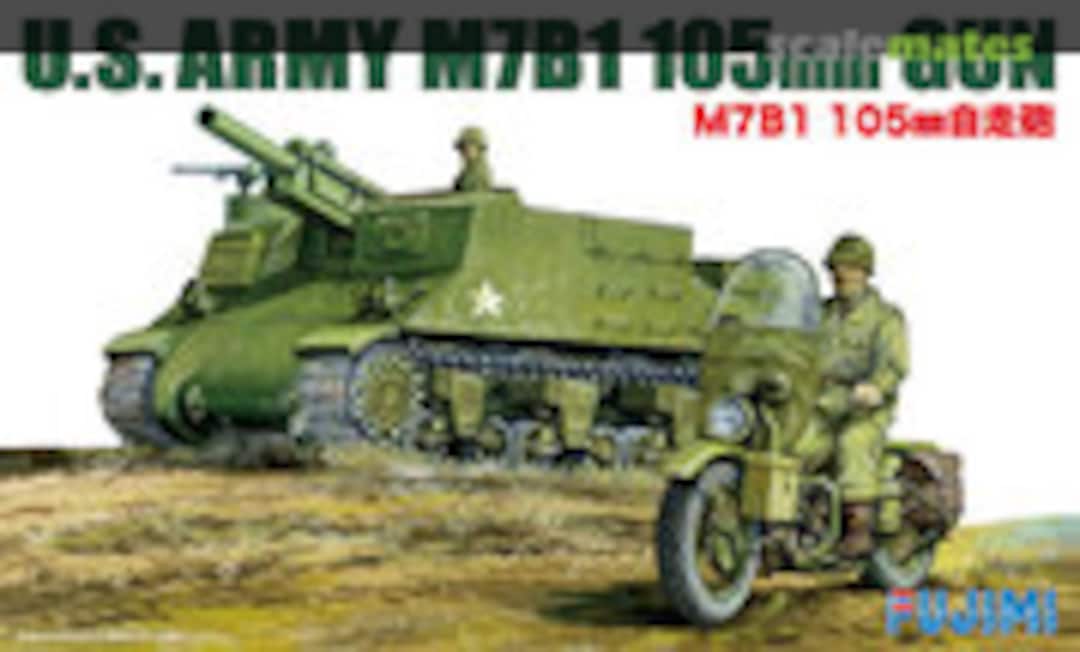 1:76 U.S. Army M7B1 105mm Gun (Fujimi 76218)