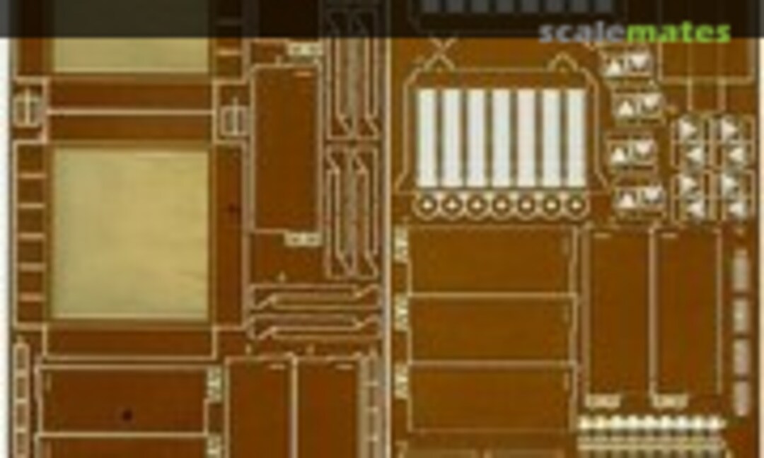 1:35 12.8cm L/61 Sturer Emil ammo container (Part P35-119) P35-119