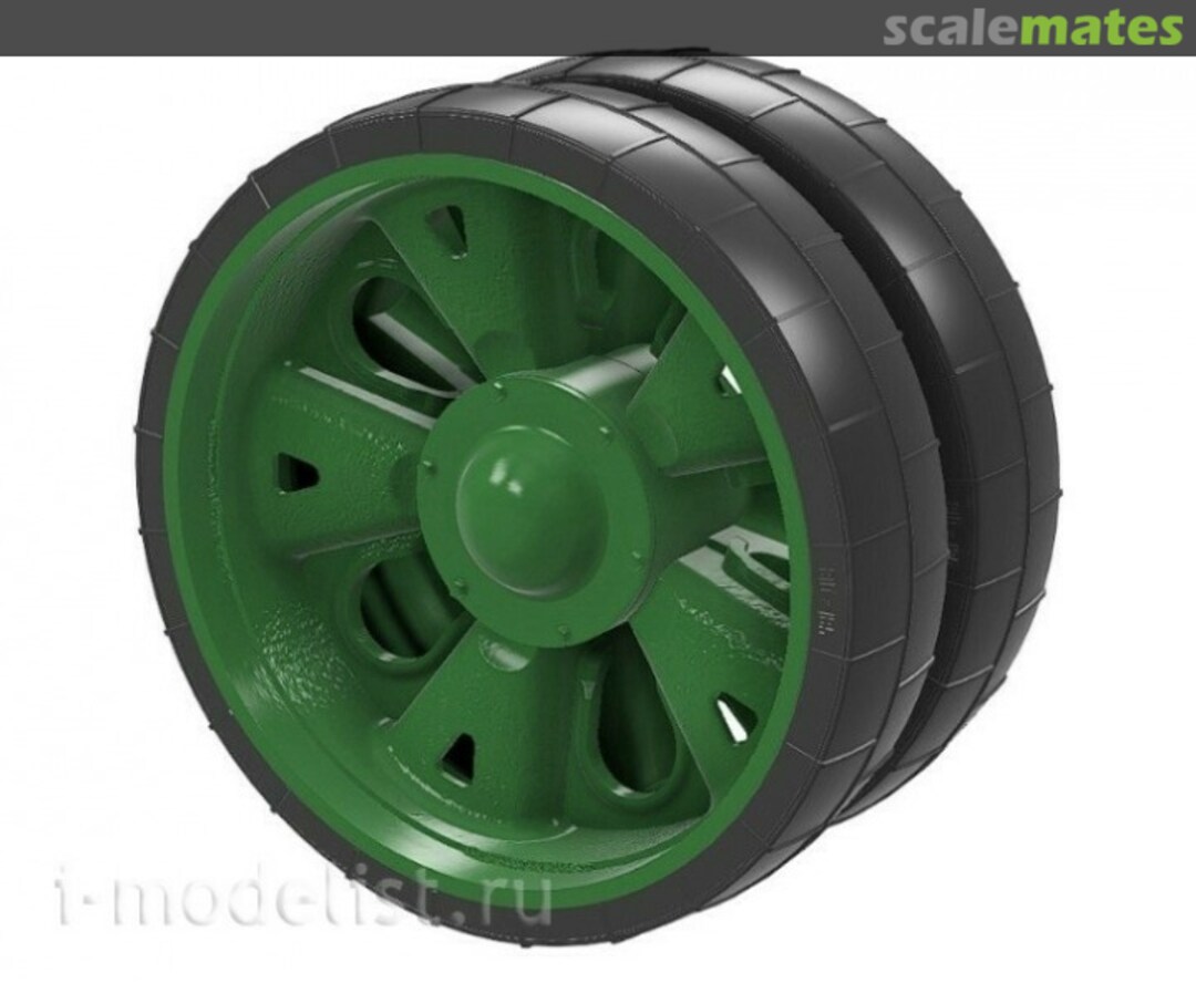 Boxart Road wheel set for T-62 Im72036 GE Models