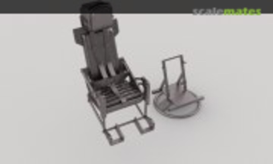 1:72 KK-2 seat for Mig-17 (KatModel )