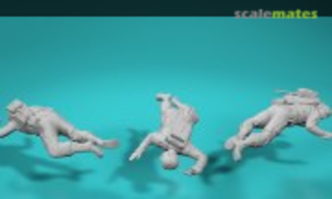 1:72 D-Day Omaha Beach Landing - US Soldier - Pose No. 7 (EMP3d 99201191-72) 99201191-72