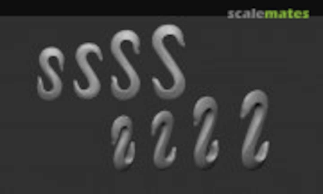 1:72 S-Hooks (Firma49 T004-72) T004-72