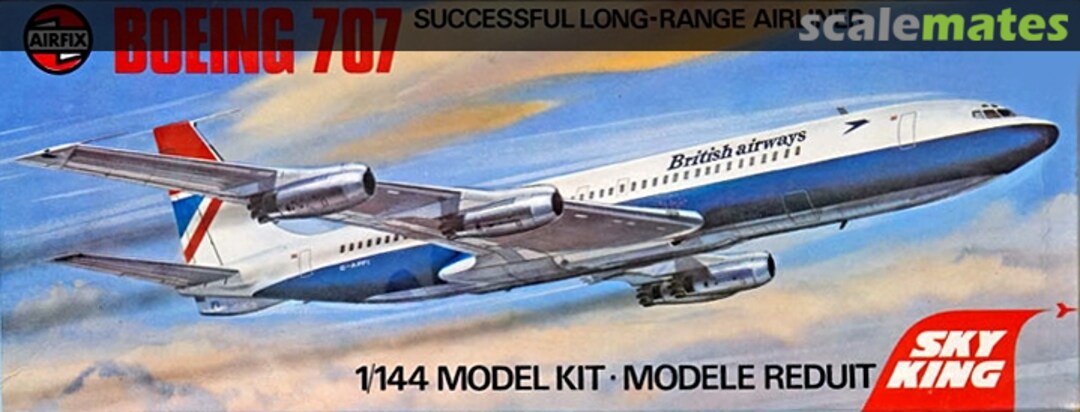 Boxart Boeing 707 04170-1 Airfix