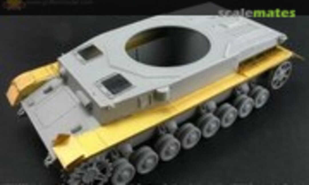 1:35 Universal Track Fenders for Pz.Kpfw.IV Ausf.H/Ausf.J (Griffon Model L35A059) L35A059
