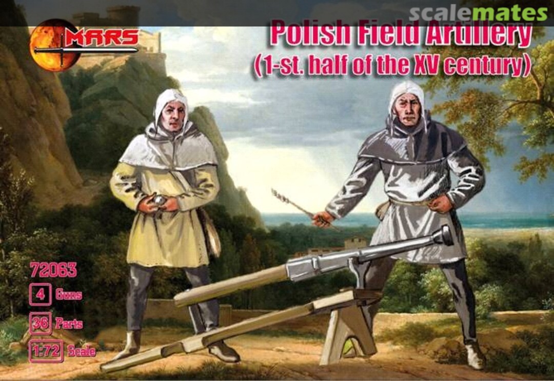 Boxart Polish Field Artillery 72063 Mars Figures