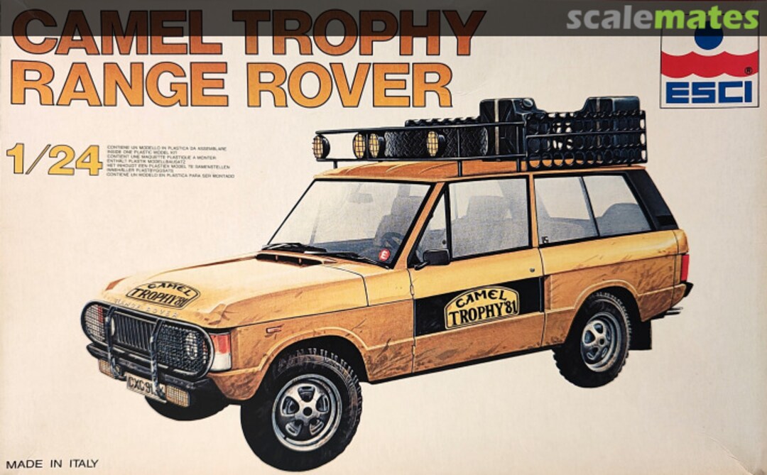 Boxart Camel Trophy Range Rover 3036 ESCI Boxart Camel Trophy Range Rover 3036 ESCI