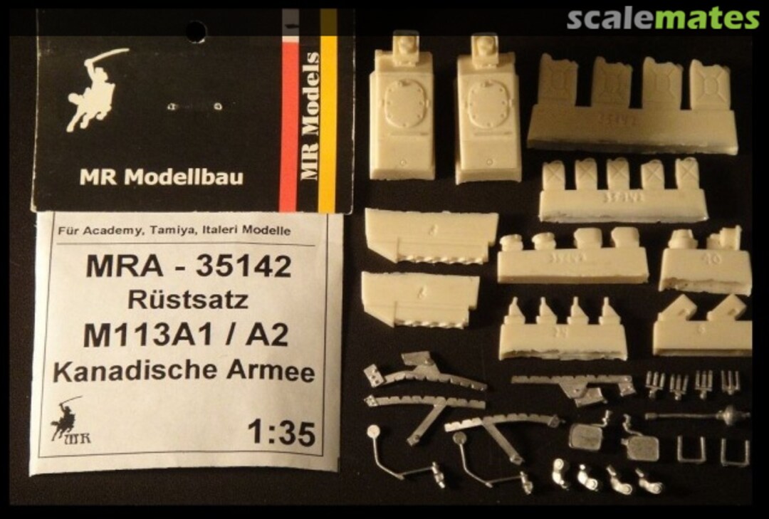 Boxart M113A1/A2 Canadian APC resin conversion MRA-35142 MR Modellbau Boxart M113A1/A2 Canadian APC resin conversion MRA-35142 MR Modellbau