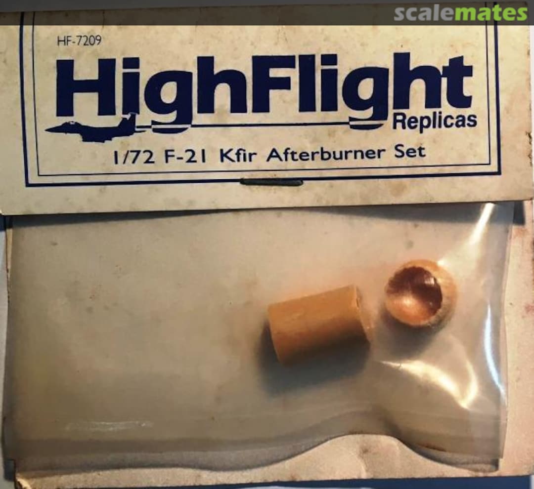 Boxart F-21 Kfir Afterburner Set HF-7209 HighFlight Replicas Boxart F-21 Kfir Afterburner Set HF-7209 HighFlight Replicas