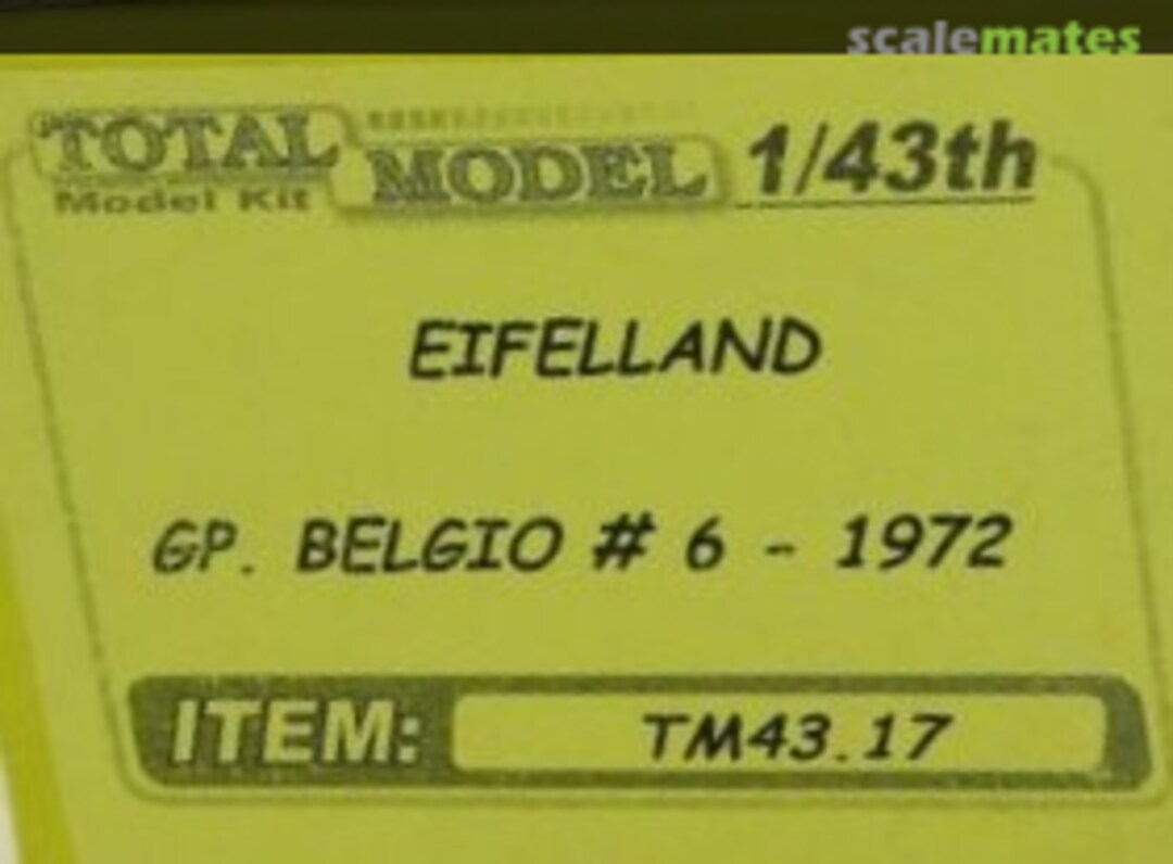 Boxart Eiffelland-Ford TM 43.17 Total Model