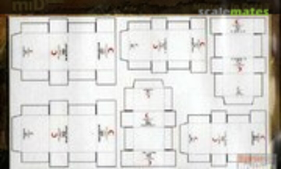 1:72 Red Crescent Boxes - Iraq 2003 (Military In Detail 72034) 72034